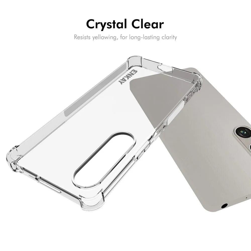 ENKAY HAT PRINCE For OnePlus 13T 5G Clear Phone Case   Shockproof Anti-slip TPU Cover - Transparent - 5