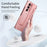 For Samsung Galaxy Z Fold7 5G Case Hinge Protection Hard PC Phone Cover with Screen Film - Pink - 3