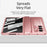 For Samsung Galaxy Z Fold7 5G Case Hinge Protection Hard PC Phone Cover with Screen Film - Pink - 7