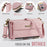 CASEME For iPhone 11 Pro Max Case  C39 RFID Blocking Zipper Wallet Stand Leather Cover with Strap - Pink - 7