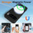 For Google Pixel 10 Pro / Pixel 10 Magnetic Case Anti-Drop Liquid Silicone Phone Cover - Black - 3