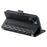 For iPhone 15 Leather Case Rhombus Texture Wallet Stand Phone Cover with Wrist Strap - Black - 4