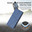 For iPhone 17 Pro Max Wallet Case Magnetic Closure Leather Flip Phone Cover with Stand - Royal Blue - 5