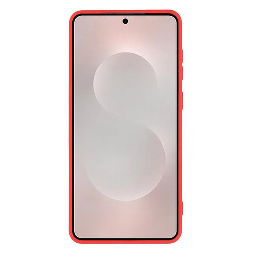 X-LEVEL For Samsung Galaxy S25 Edge Case Soft TPU Anti Scratch Fiber Lining Phone Cover - Red - 2