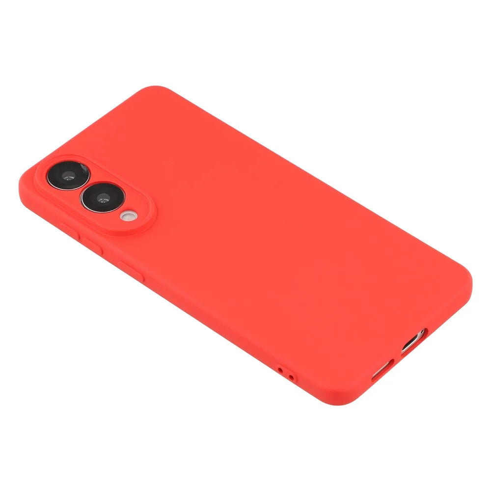 X-LEVEL For Samsung Galaxy S25 Edge Case Soft TPU Anti Scratch Fiber Lining Phone Cover - Red - 5