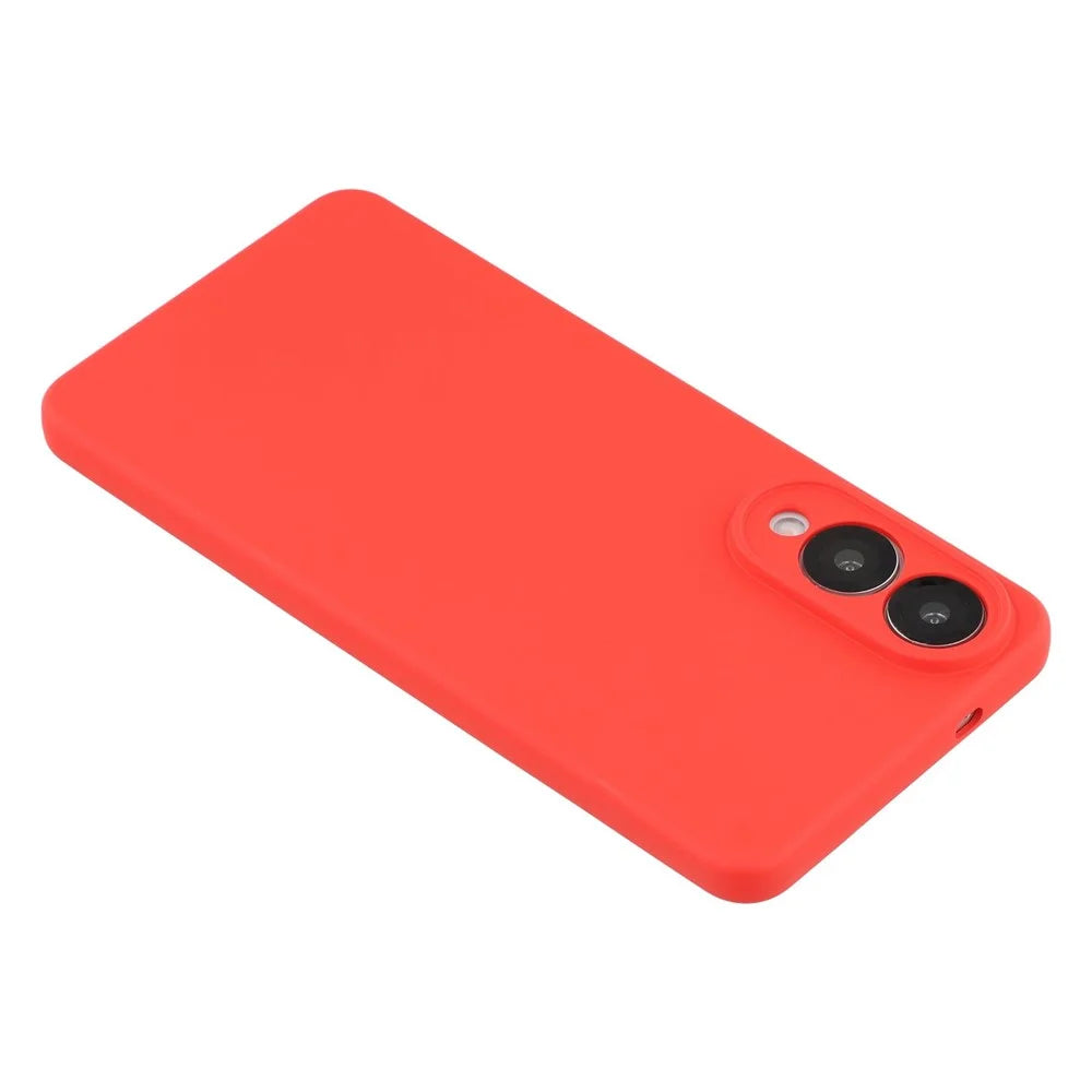 X-LEVEL For Samsung Galaxy S25 Edge Case Soft TPU Anti Scratch Fiber Lining Phone Cover - Red - 6