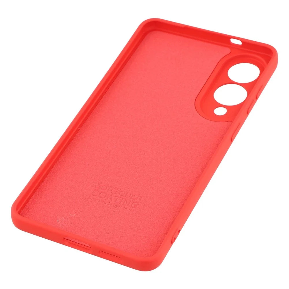 X-LEVEL For Samsung Galaxy S25 Edge Case Soft TPU Anti Scratch Fiber Lining Phone Cover - Red - 7