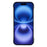 KIGC For iPhone 16 Magnetic Case Electroplating PC + PU Phone Back Cover - Blue - 2