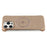 KIGC For iPhone 16 Pro Max Magnetic Case Electroplating PC + PU Phone Back Cover - Gold - 1