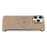 KIGC For iPhone 16 Pro Max Magnetic Case Electroplating PC + PU Phone Back Cover - Gold - 4