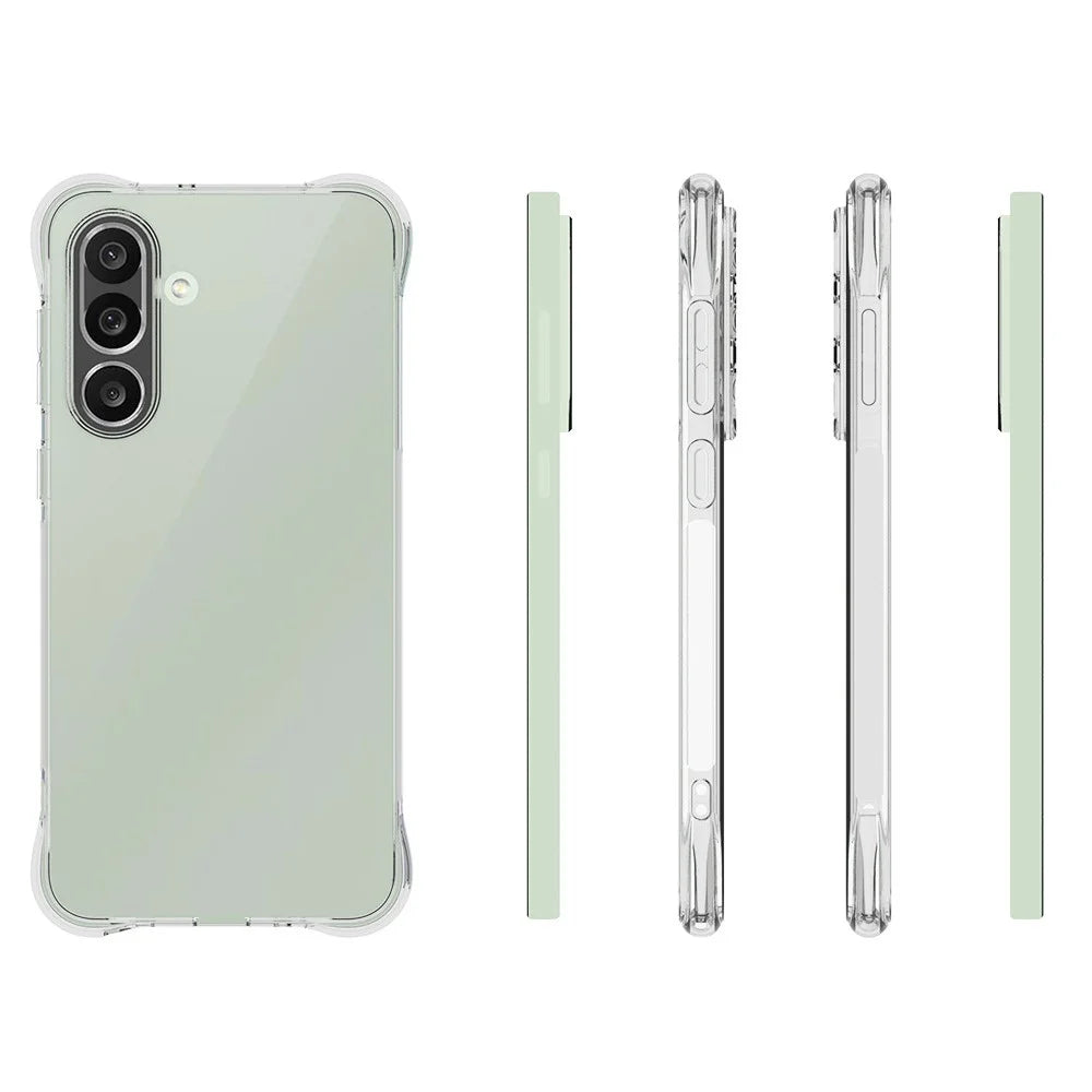 For Samsung Galaxy M56 5G TPU Phone Case Non Slip Transparent Mobile Phone Cover - 5