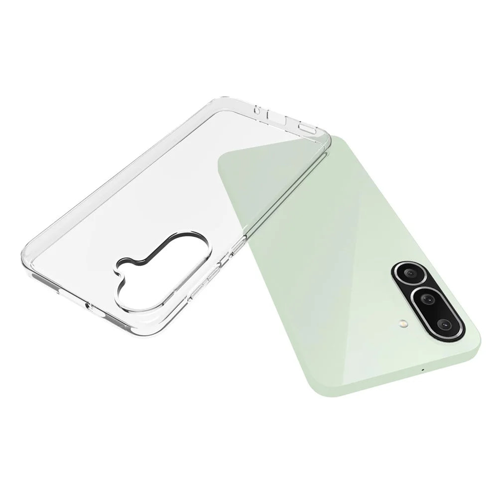 For Samsung Galaxy M56 5G Case Watermark Resistant TPU Clear Phone Back Cover - 2