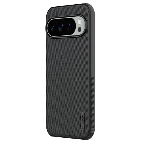 NILLKIN Frosted Shield Pro for Google Pixel 10 Pro XL Magnetic Case PC + TPU Phone Cover - Black - 1