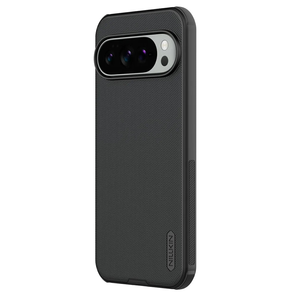 NILLKIN Frosted Shield Pro for Google Pixel 10 Pro XL Magnetic Case PC + TPU Phone Cover - Black - 1