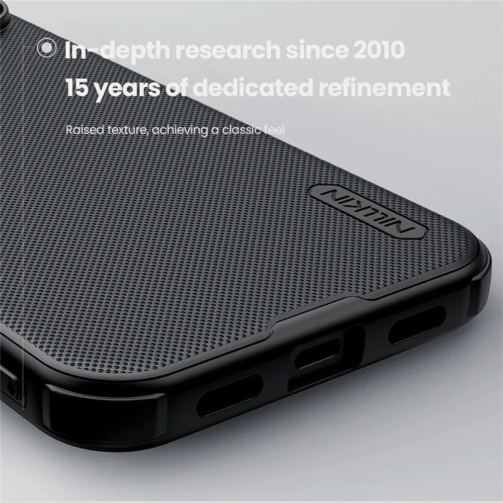 NILLKIN Frosted Shield Pro for Google Pixel 10 Pro XL Magnetic Case PC + TPU Phone Cover - Black - 7