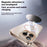 For iPhone 16 Pro Case Compatible with MagSafe Lens Frame Kickstand Clear PC Phone Cover - Transparent Gold - 5