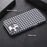 For iPhone 16 Pro Magnetic Case Houndstooth Pattern Leather + PC Phone Cover - White - 4