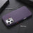 For iPhone 16 Pro Magnetic Case Diamond Texture Leather + PC Phone Cover - Purple - 4