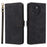 For Doogee Note 59 / Note 59 Pro Case Wallet RFID Blocking PU Leather Phone Cover Stand with Strap - Black - 1