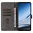 For Doogee Note 59 / Note 59 Pro Case Wallet RFID Blocking PU Leather Phone Cover Stand with Strap - Black - 2