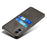 For Samsung Galaxy S25 Edge Case Dual Card Slots PU Leather + Hard PC Phone Cover - Black - 3