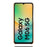 For Samsung Galaxy A06 5G / M06 5G Case Calf Texture PU Leather Hard PC Protective Phone Cover - Orange - 3