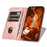 For iPhone 16 Pro Max Stand Case Lucky Deer Imprinted Magnetic Closure Leather Wallet Phone Cover - Pink - 2