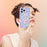 For iPhone 16 Pro Max Magnetic Case Wave Edge Glitter TPU Phone Back Cover - Laser Star - 7