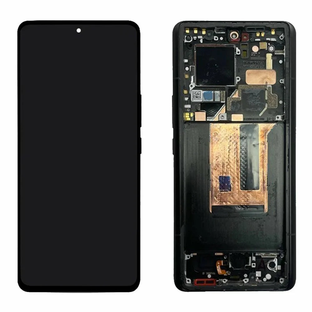 For Xiaomi 13 Ultra OEM Grade S LTPO AMOLED Screen and Digitizer Assembly + Frame (Without Logo) - Black - 1
