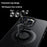 For iPhone 16 Pro Case Compatible with MagSafe Kickstand Carbon Fiber Texture PC + TPU Back Cover with Silicone Ring - Black - 2