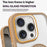 For iPhone 16 Pro Max Magnetic Case Shockproof TPU + PC Clear Back Phone Cover - Grey - 6