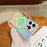 For iPhone 16 Pro Max Case Compatible with MagSafe Acrylic + TPU Gradient Phone Cover - 4