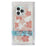 JAUCASE For iPhone 15 Pro Magnetic Case Glitter Flower Pattern PU + TPU + PC Phone Back Cover - White - 7