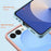 For Samsung Galaxy Z Flip7 5G Case Skin-Touch Texture Hard PC Folding Phone Cover - Black - 5
