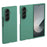 For Samsung Galaxy Z Fold7 5G Case Skin-Touch Texture Hard PC Folding Phone Cover - Dark Green - 1