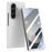 For Samsung Galaxy Z Fold7 5G Case Large Window Hard PC Phone Cover with Small Screen Film - White - 1
