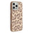 JAUCASE For iPhone 16 Pro Max Magnetic Case Leopard Print PU + TPU + PC Phone Back Cover - Brown - 1