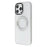 JAUCASE For iPhone 16 Pro Max Magnetic Case with Kickstand TPU + PC Phone Back Cover - White - 4