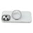 JAUCASE For iPhone 16 Pro Max Magnetic Case with Kickstand TPU + PC Phone Back Cover - White - 6
