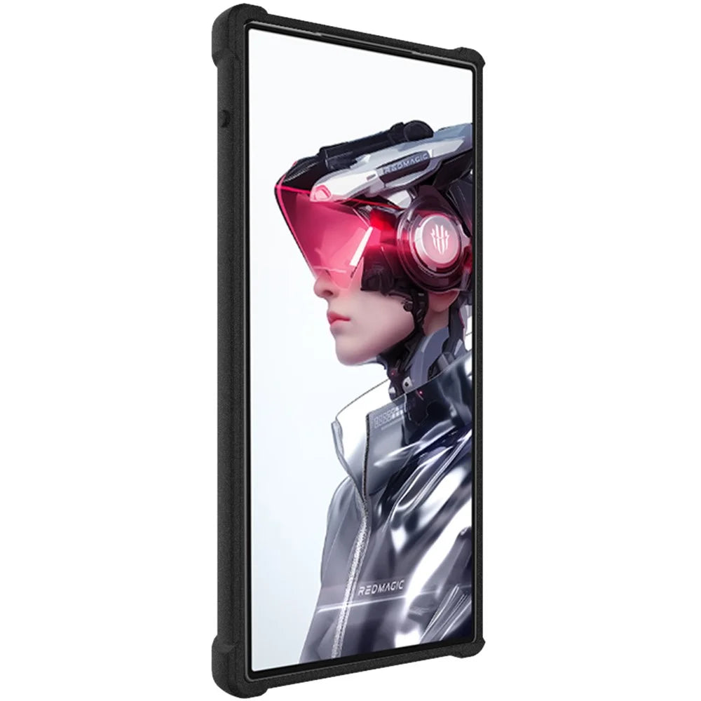 IMAK For ZTE nubia Redmagic 10 Air 5G Case TPU Phone Cover Airbag Shockproof Protection - Matte Black - 2