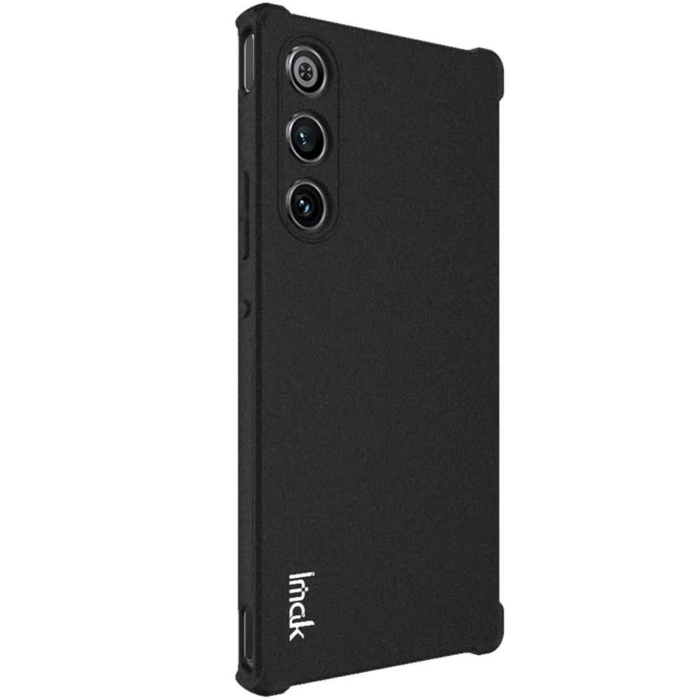 IMAK For ZTE nubia Redmagic 10 Air 5G Case TPU Phone Cover Airbag Shockproof Protection - Matte Black - 3