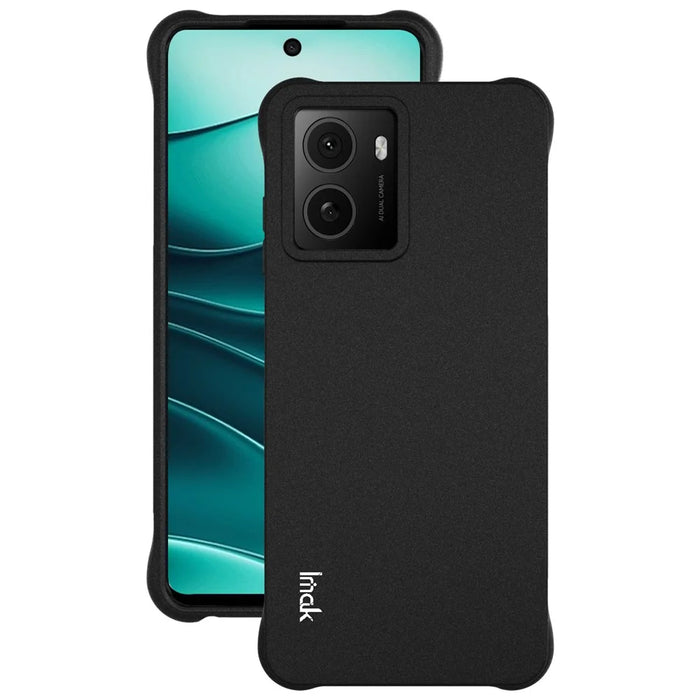 IMAK For HMD Pulse Pro  /  Pulse+  /  Pulse Case TPU Phone Cover Airbag Shockproof Protection - Matte Black - 6