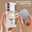 For Samsung Galaxy A56 5G Magnetic Case RFID Blocking Leather Phone Cover - Brown - 4