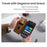 NILLKIN Qin Pro Series for Samsung Galaxy S25 Edge Case with Card Slots Leather Phone Cover - Brown - 6