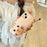 For iPhone 15 Silicone Case Cute Walking Cat Design Lens Cover Kickstand Phone Cover - 5