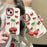 For iPhone 15 Silicone Case Cute Pendant Cherry Design Shockproof Durable Phone Back Cover - 2