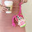 For iPhone 15 Silicone Case Cute Twin Braids Girl Design Shockproof Phone Back Cover - 4