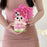 For iPhone 15 Silicone Case Cute Twin Braids Girl Design Shockproof Phone Back Cover - 5