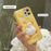 For iPhone 16 Pro Max Silicone Case Cute Expanding Duck Design Shockproof Phone Back Cover - 3