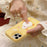 For iPhone 16 Pro Max Silicone Case Cute Expanding Duck Design Shockproof Phone Back Cover - 4